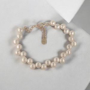 Bracelet en perles de culture et argent 925