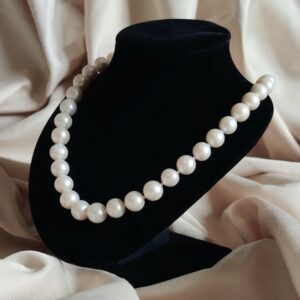 Collier Edison pearls et or jaune 14k